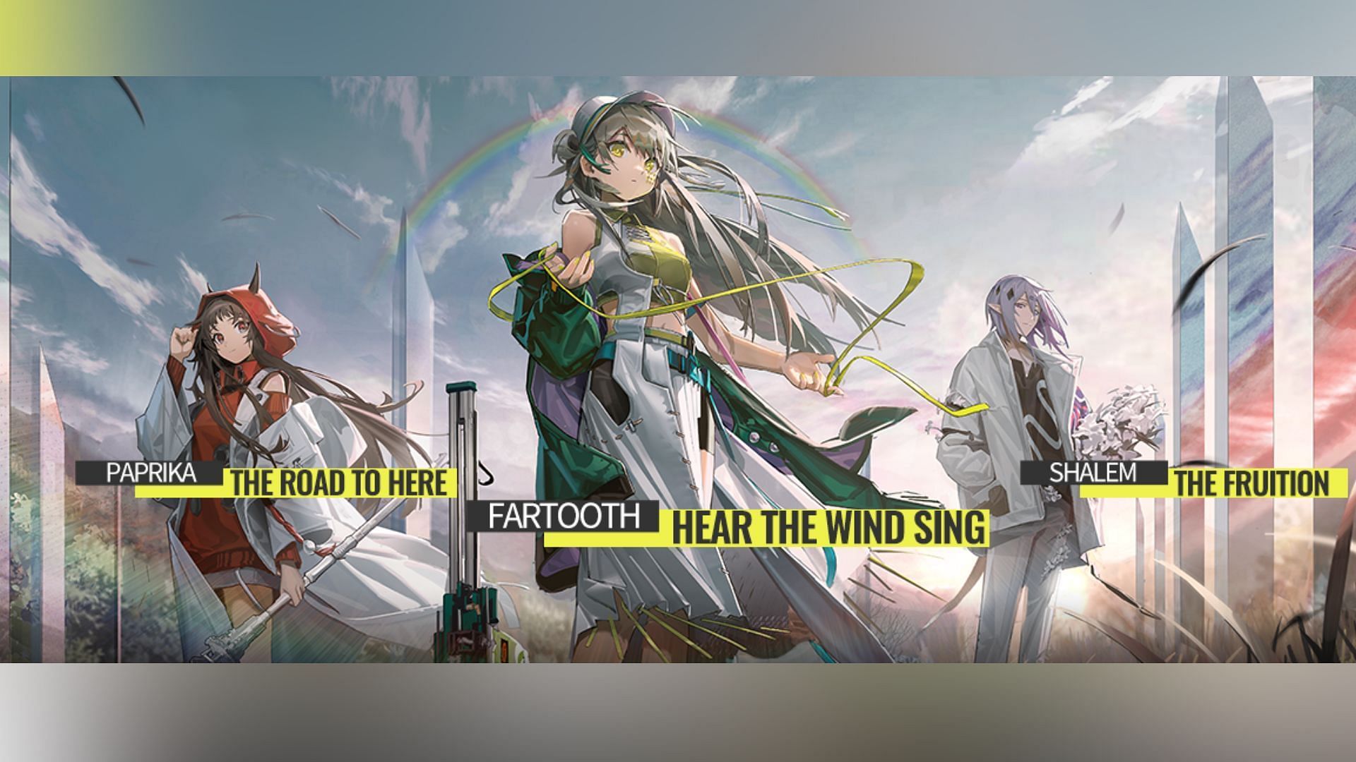 Arknights의 Hortus de Escapismo 이벤트 업데이트에 새로운 의상이 추가되었습니다. (이미지 제공: Hypergrave)