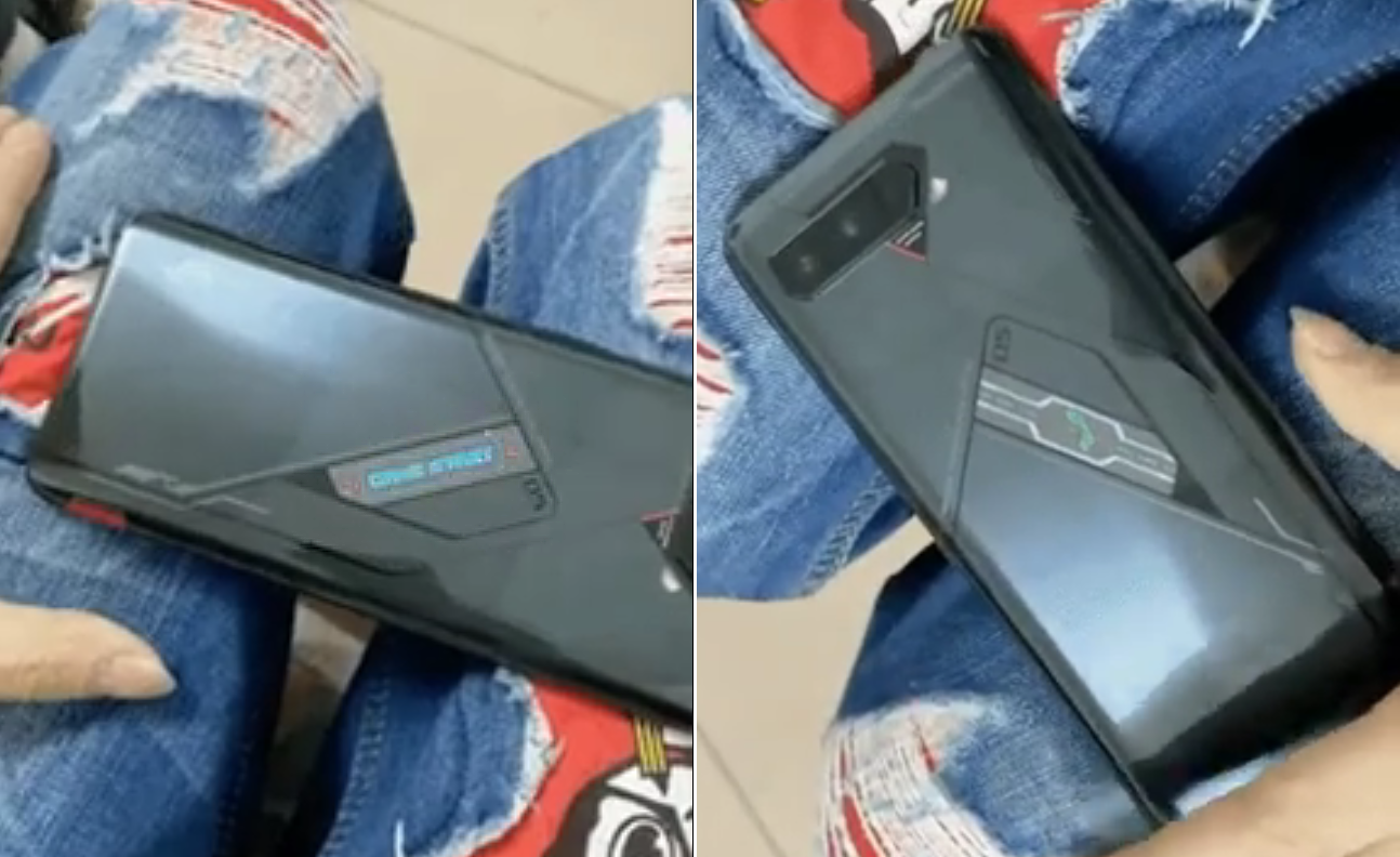 Asus ROG Phone 4가 보조 후면 화면을 과시하는 실습 비디오에 등장