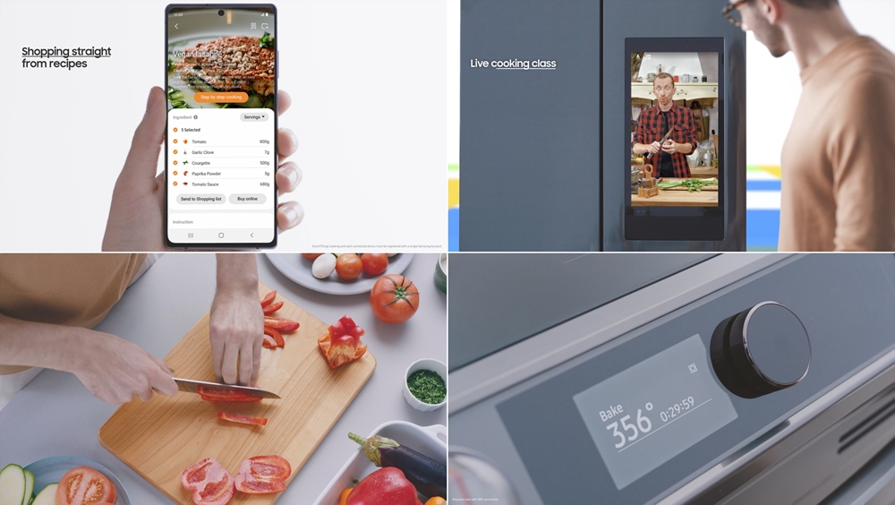 삼성과 LG가 CES 2021에서 AI 및 사물 인터넷 솔루션을 활용하는 식품 기술을 강조합니다.