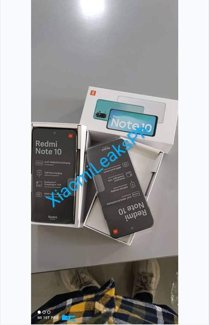 Redmi Note 10 개봉기