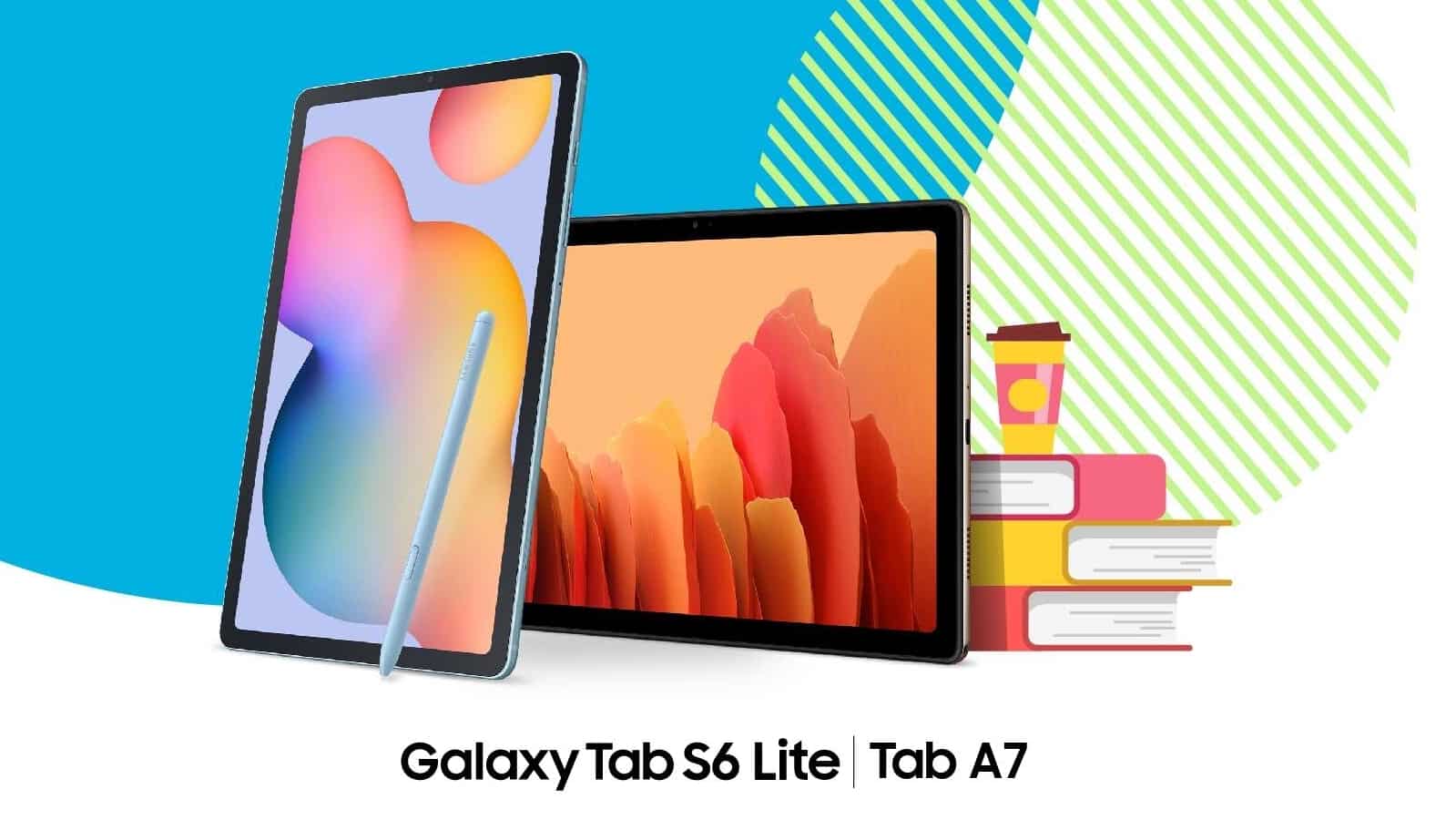 삼성, 학생들을 위해 Galaxy Tab S6 Lite, Tab A7, Tab S7 및 Tab S7 + 할인 발표