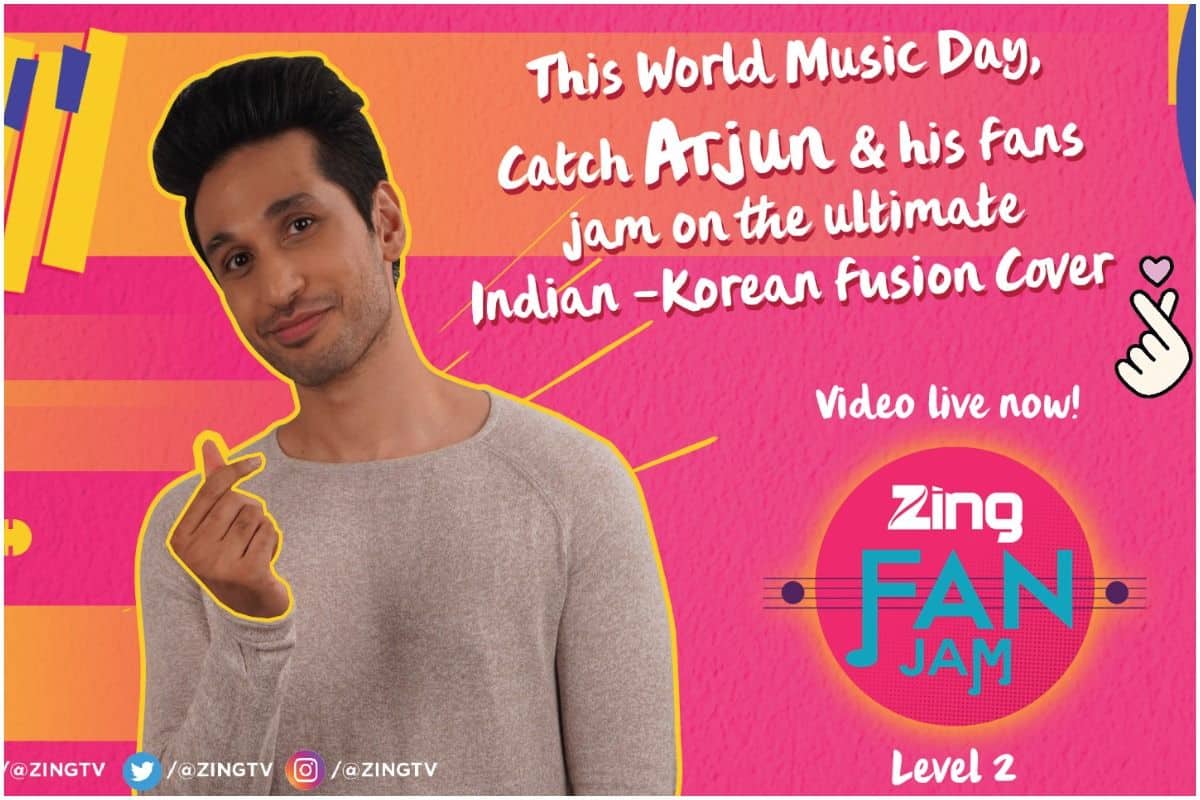World Music Day Special Show-Zing Ropes In Arjun Kanungo For Indo-Korean Cover Video