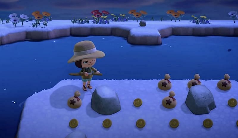 Animal Crossing: New Horizons의 신비한 Money Rock 섬 (이미지 제공: Koramora)