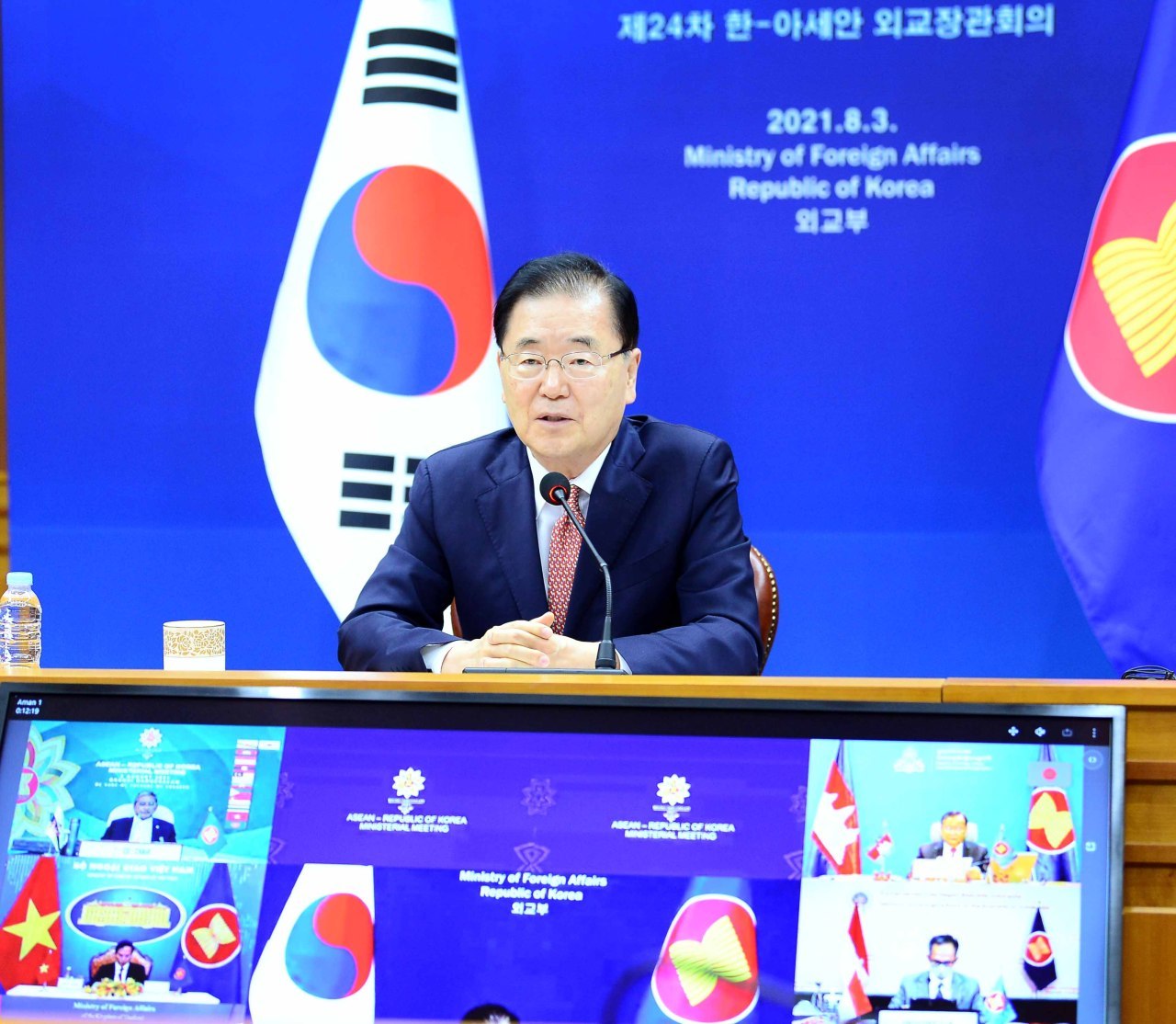 FM, 북한과의 해빙 속에서 아세안 국가를 고소