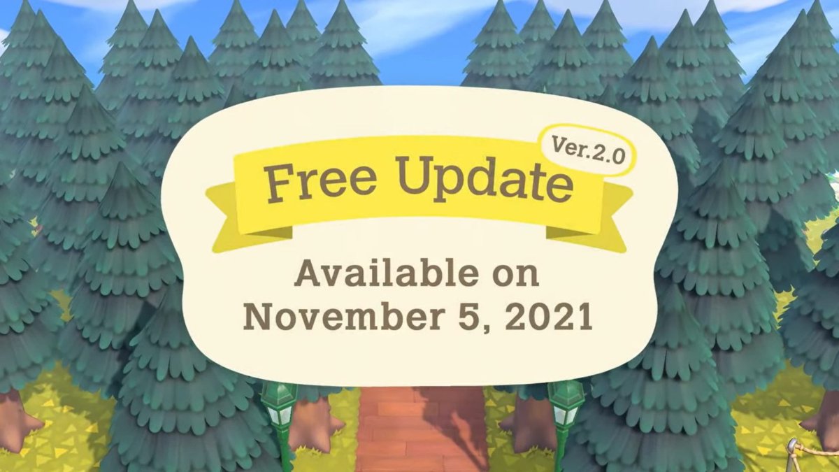 Animal Crossing: New Horizons 업데이트 2.0은 언제 전 세계적으로 출시됩니까?