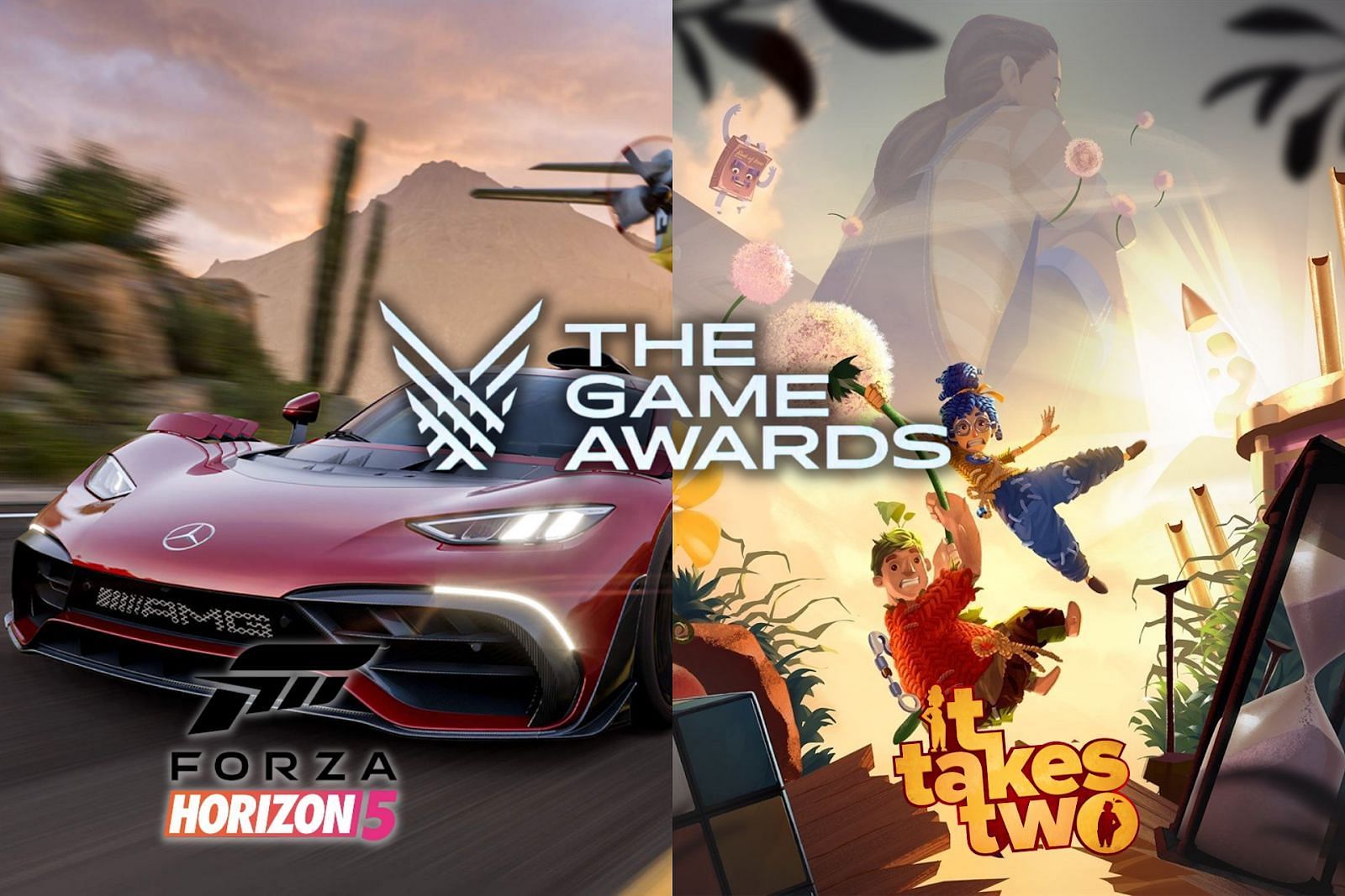 Forza Horizon 5 and It Takes Tow won 3 awards each at The Game Awards 2021 (Image by Sportskeeda)
