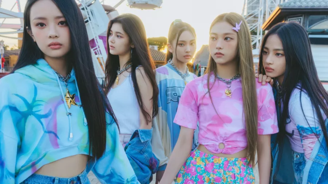 신입생 K-pop NewJeans는 Spotify의 역사를 계속 만들고 있습니다.  4세대 그룹 중 월간 청취자 최고 기록