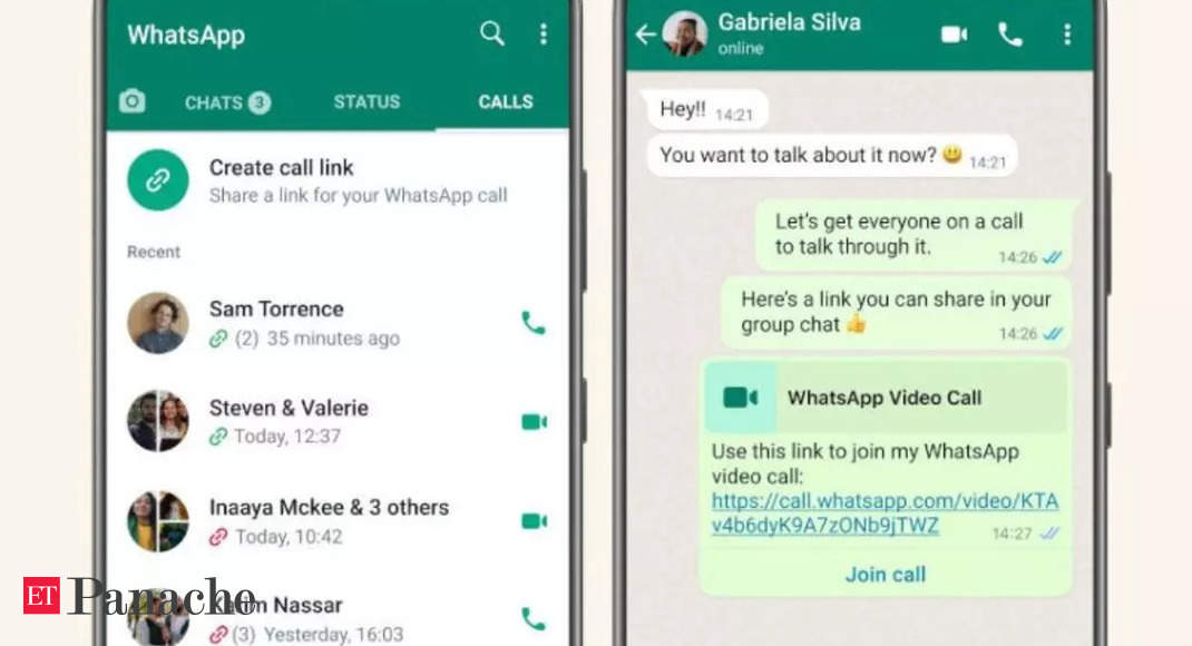 통화 링크: 대규모 회의 통화를 위한 공간을 확보하십시오!  WhatsApp은 인도에서 연락처 링크 기능을 소개합니다.