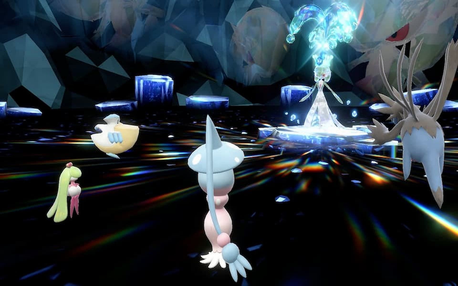 Trainers can take on challenging Tera Raids in Pokemon Scarlet and Violet (Image via The Pokemon Company)