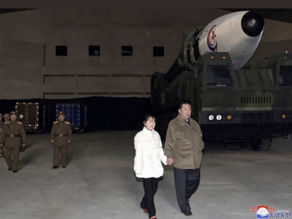 North Korean leader Kim Jong Un with his daughter (Image Credit: KCNA)