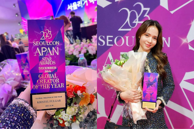 크리스텔 풀가(Kristel Fulgar), 한국 올해의 글로벌 콘텐츠 크리에이터상 수상