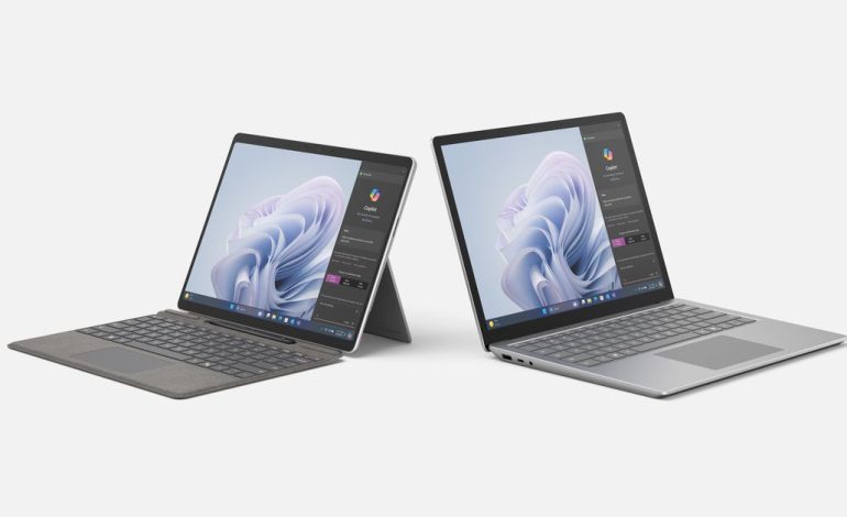 Microsoft의 첫 번째 AI 기반 컴퓨터는 기업용 Surface Pro 10 및 Surface Laptop 6입니다.