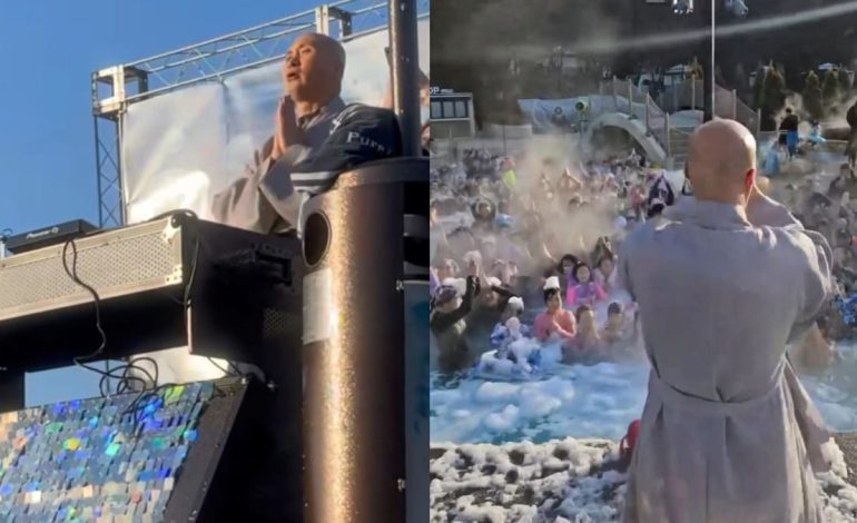 한국 DJ ‘몽크’ 뉴진스님이 싱가포르 공연을 취소하라는 요청을 받고 있다