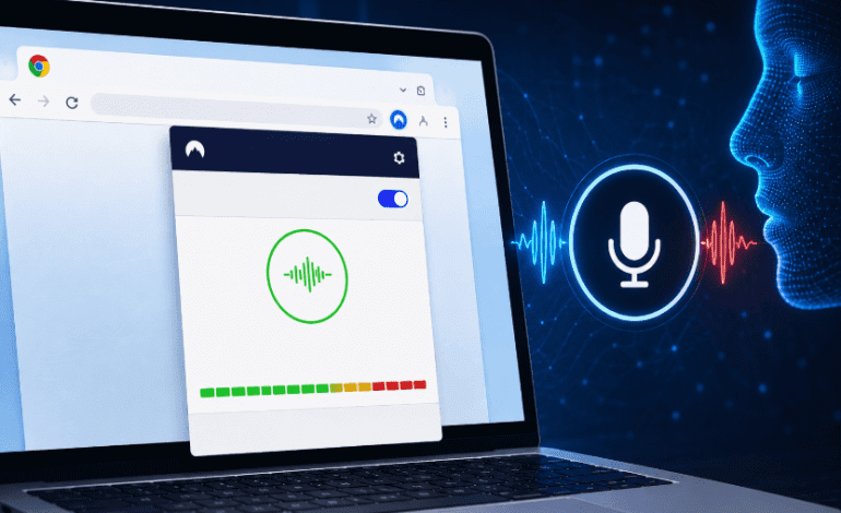 노드VPN, 크롬 확장 프로그램에 ‘AI 음성 탐지’ 기능 추가